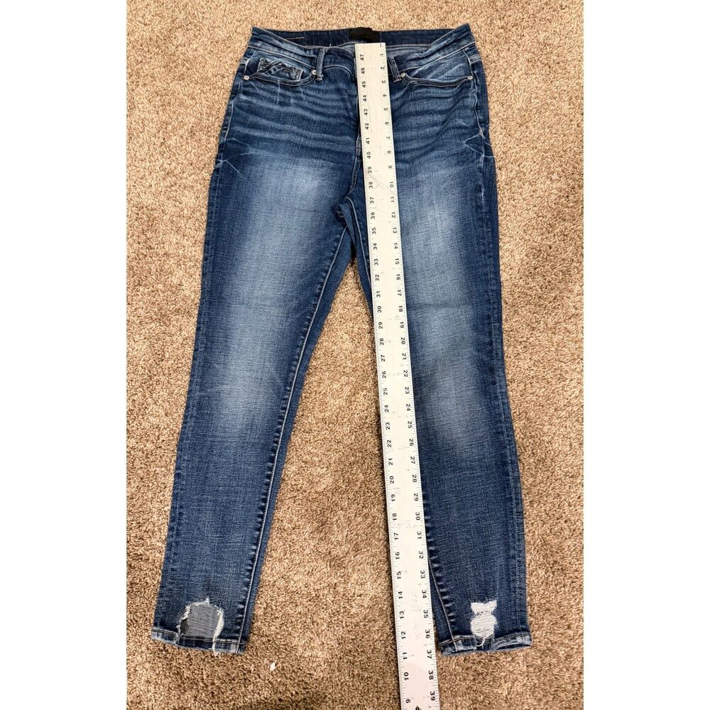 Buckle Black Skinny Womens Jeans Size 30 Ankle Skinny- 746